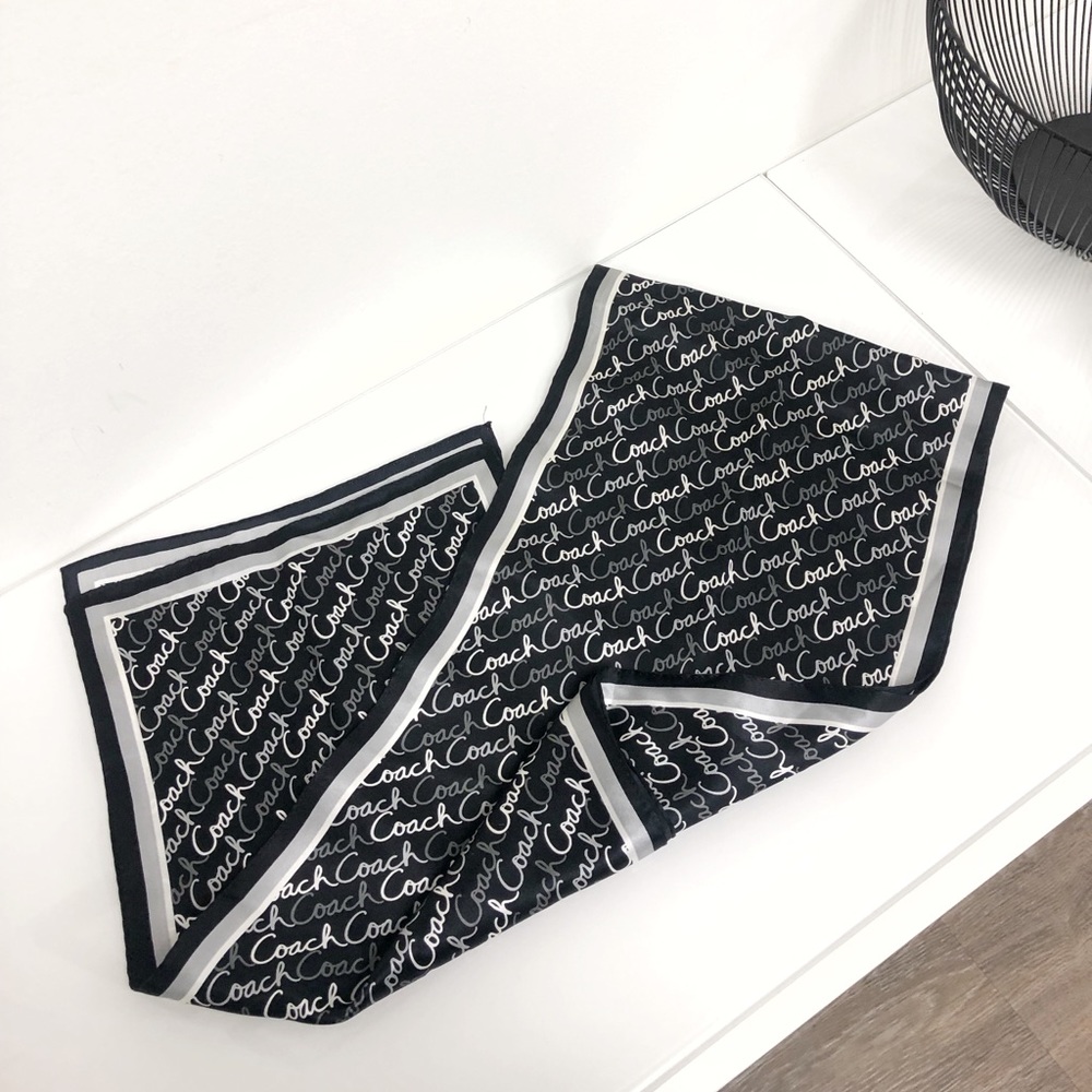COACH Silk Scarf